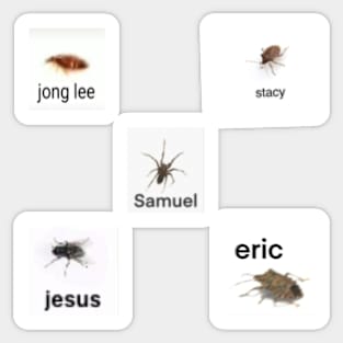 Bugs With Names 4 Sticker